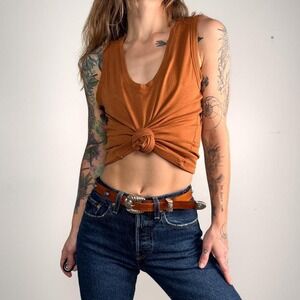 Rust Tank Top | Fall Layering Essential | A New Day | Size XL